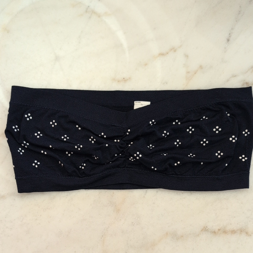 Forever 21 Polka Dot Stretchy Bandeau